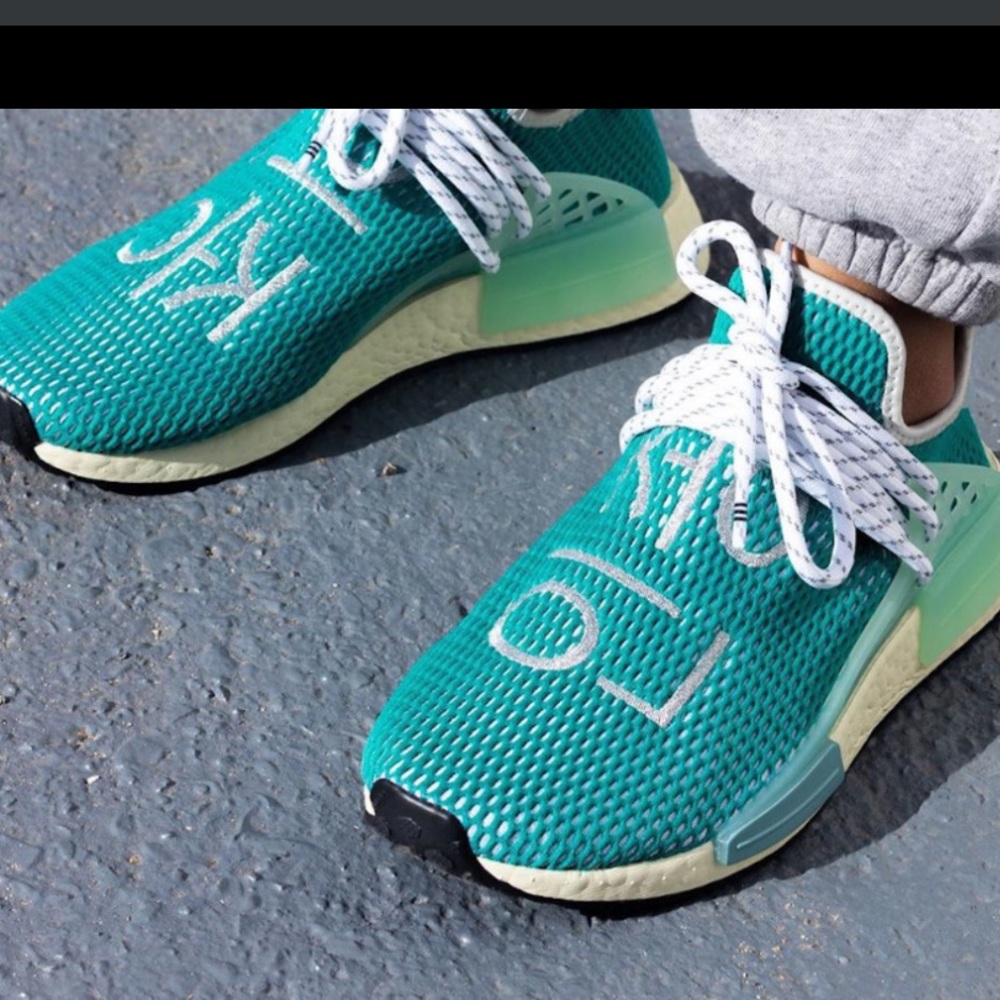 Pharrell Williams NMD Hu Dash Green